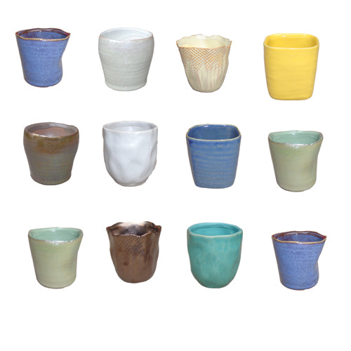 3" Selden Mini Cache Pot Assorted Colors (Sold Individually)