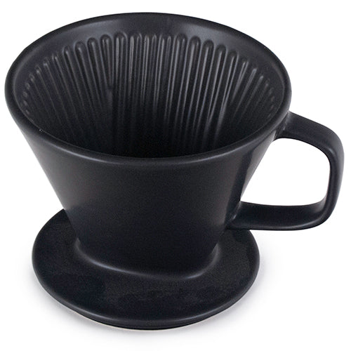 Coffee Dripper - 2 Cup Ceramic, Black