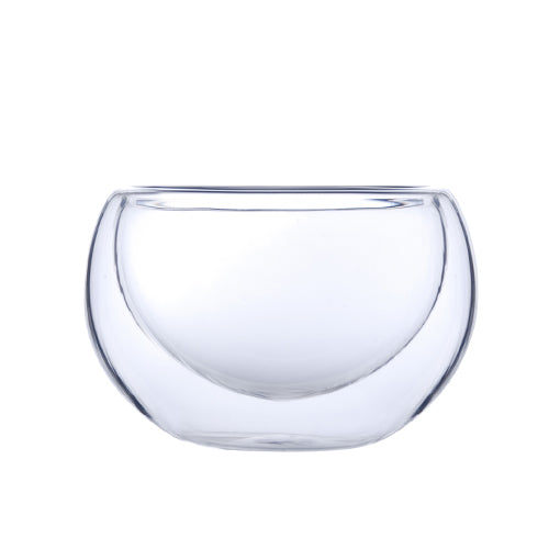 Clear Glass Double Wall Cup 2oz