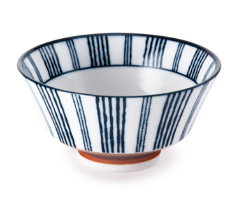 Rice Bowl Blue Line 5"