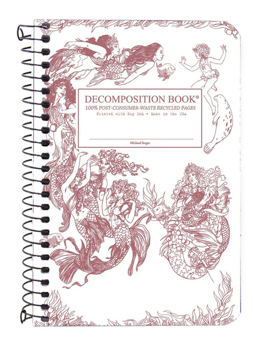 Decomposition Notebook - Pocket - Mermaids