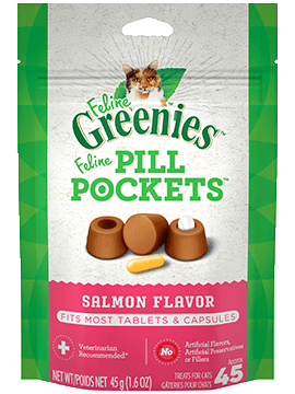 Cat - 45 Count Pill Pocket Salmon