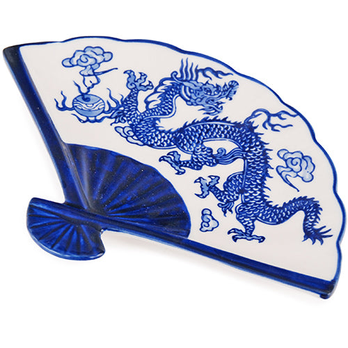 Fan Plate Blue Dragon 8x5