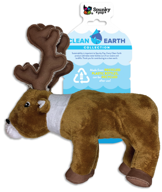 Dog Toy Clean Earth Caribou