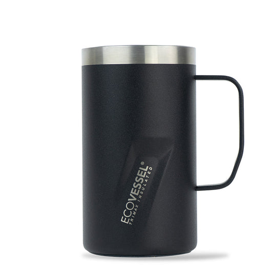 Travel Mug - The Transit Insulated Stainless Steel - Black Shadow  - 16oz