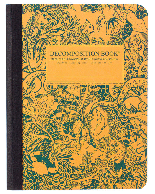 Decomposition Notebook - Under The Sea Orange