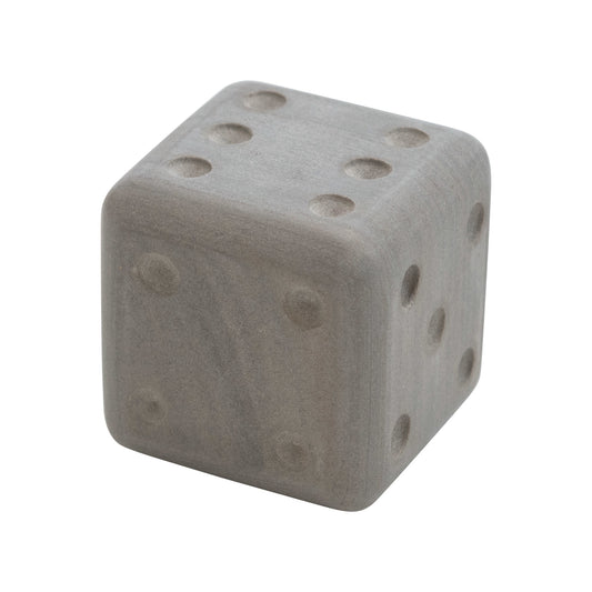 Decor - Hand Carved Sandstone Dice