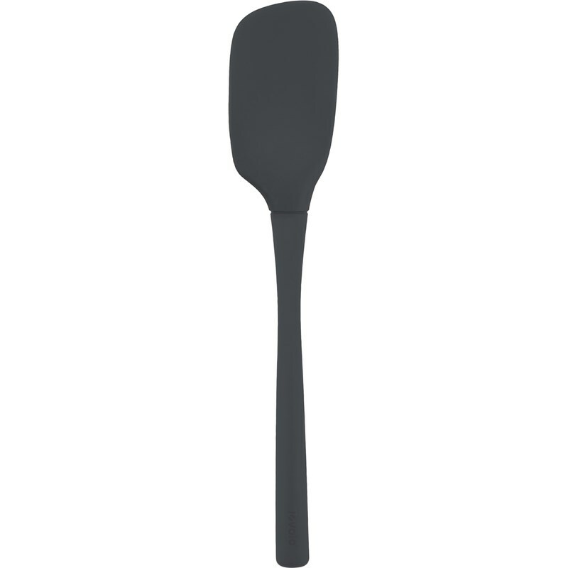 Cooking Utensils - Silicone Spoonula - Charcoal