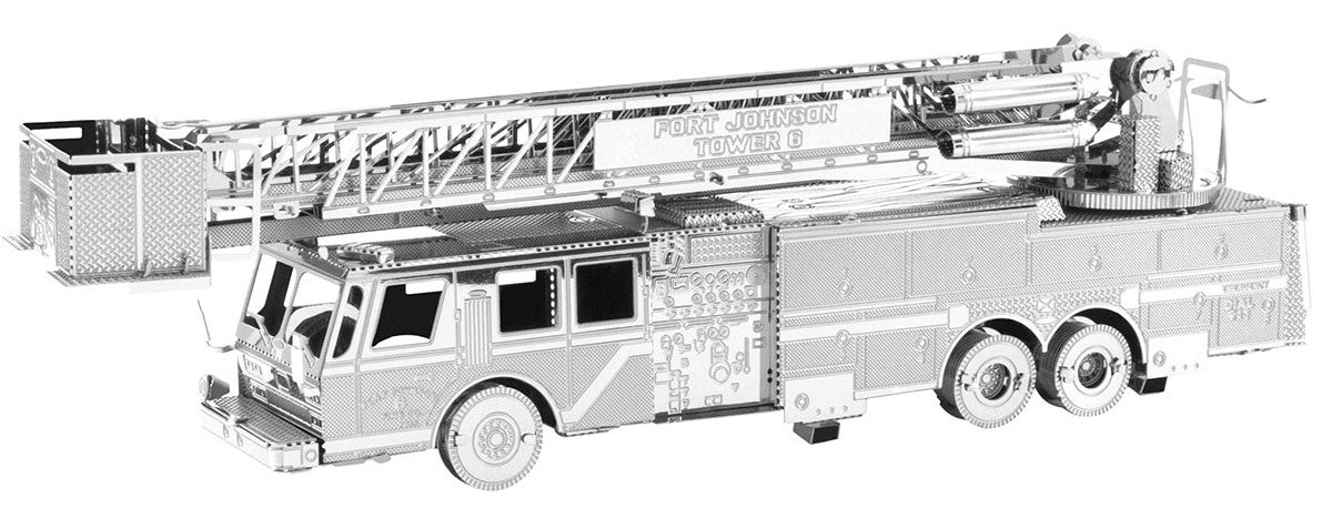 Metal Model Kit Vehicle Fire Engine Truck