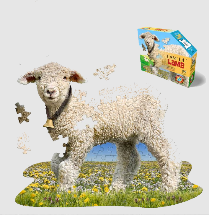 Puzzle 100 Piece I am LiL' Lamb