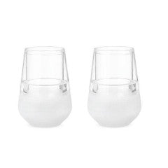 Wine Glass - 9oz Freeze Stemless Set of 2