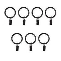 Rings Cappa Clip Rings Up To 1.25in Black