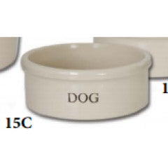 Pet Cat Dog Food Bowl 7in