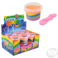 Bounce Putty Rainbow 4" Tub (Sold Individually)