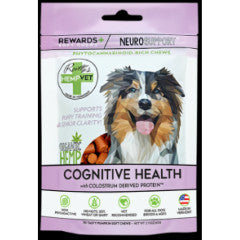 Dog Treat CBD Reillys Hempvet Neuro Rewards 30 Count Senior Health
