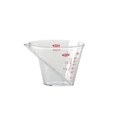 Measuring Cup Angled Clear Mini