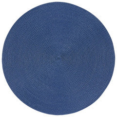 Placemat - Round Disko Indigo