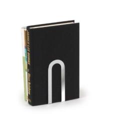 Bookend - Elements Small Chrome