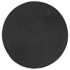 Placemat - Round Disko Black