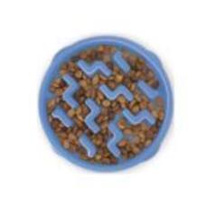 Food Dog Feeder Small Fits 1 cup Blue Notch Outward Hound