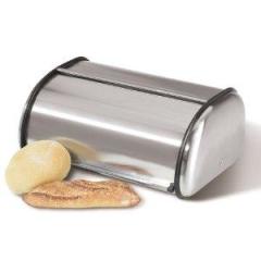 Bread Box - Stainless Steel With Roll Top
