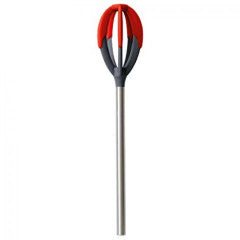 Cooking Utensil - Batter Whisk Tool Silicone Red