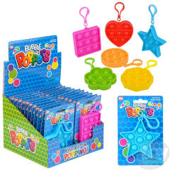 Bubble Popper Clip On Asst (Sold Individually)