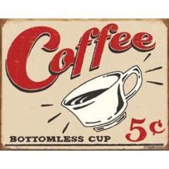 Tin Sign - Schonberg Coffee 5 Cents