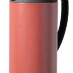 Thermal Carafe - Oval Carafe with Press Button Top & Glass Liner - Brick