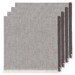Cloth Napkin - Chambray Heirloom - Shadow Set of 4